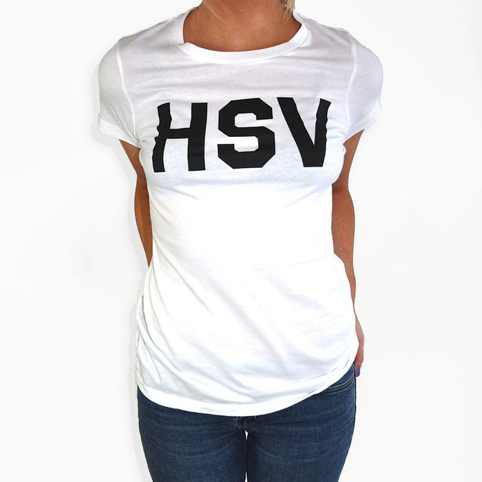 HSV - SS White Ladies Graphic T-Shirt
