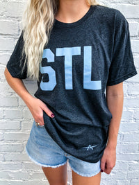 STL - Unisex Airport Code Graphic T-Shirt